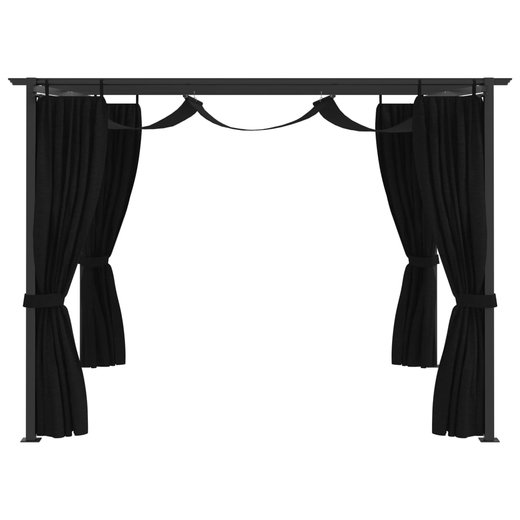 Pavillon 4 x 3 m Anthrazit