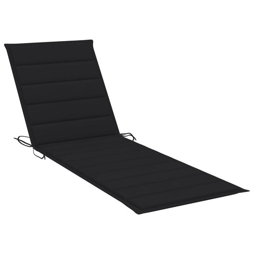 Garten-Sonnenliege mit Tisch und Auflage Kiefer Imprgniert