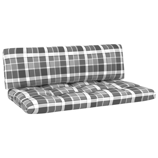 Garten-Paletten-Mittelsofa Wei Imprgniertes Kiefernholz
