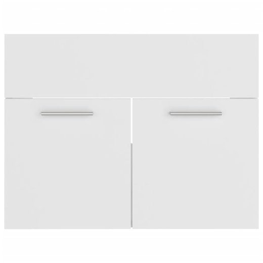 Badm�bel-Set Wei� Spanplatte