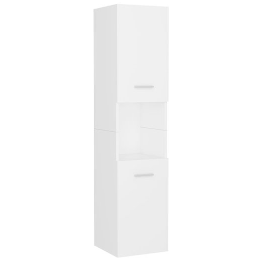 Badm�bel-Set Wei� Spanplatte