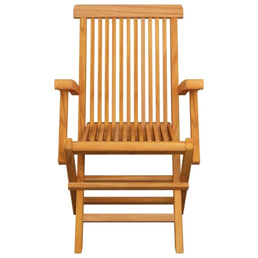 Gartensthle mit Taupe Kissen 8 Stk. Massivholz Teak
