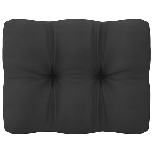 3-Sitzer-Gartensofa mit Kissen Kiefer Massivholz