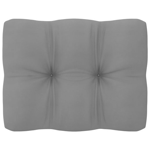 9-tlg. Garten-Lounge-Set mit Kissen Kiefer Massivholz