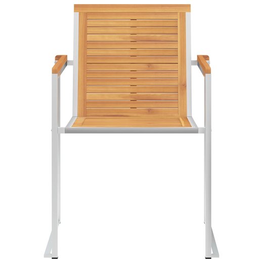 6 Stk. Gartensthle mit Kissen Massivholz Teak