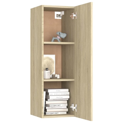8-tlg. TV-Schrank-Set Sonoma-Eiche Spanplatte
