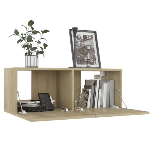 5-tlg. TV-Schrank-Set Sonoma-Eiche Spanplatte