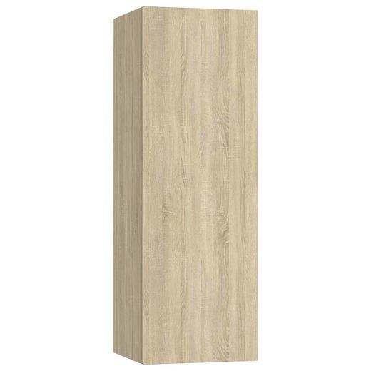 6-tlg. TV-Schrank-Set Sonoma-Eiche Spanplatte