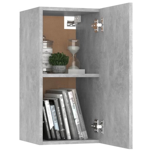 7-tlg. TV-Schrank-Set Betongrau Spanplatte