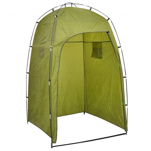 Tragbare Campingtoilette mit Zelt 10+10 L