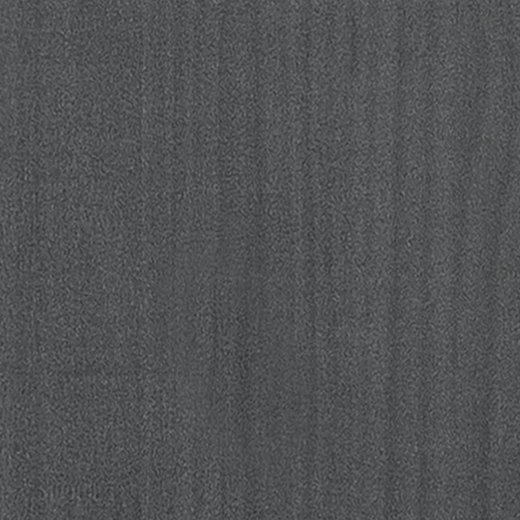 Bcherregal 5 Fcher Grau 80x30x175 cm Massivholz Kiefer