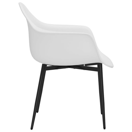 Esszimmersthle 6 Stk. Wei PP
