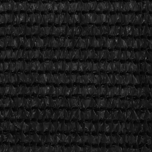Zeltteppich 300x600 cm Schwarz