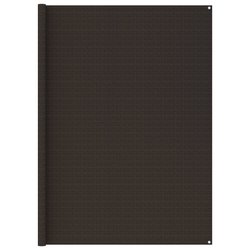 Zeltteppich 250x600 cm Braun