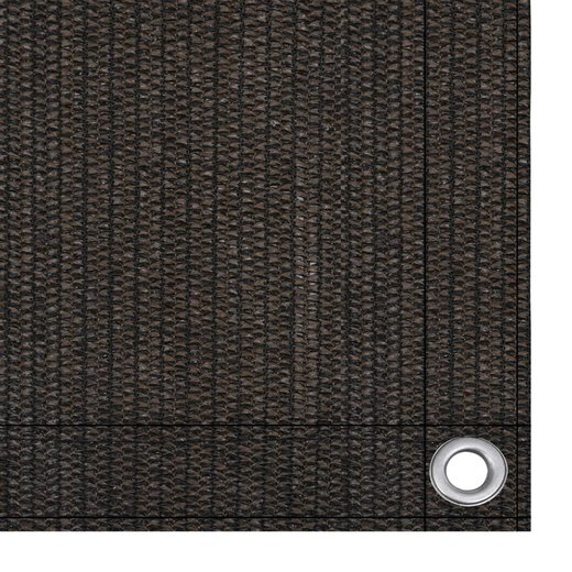 Zeltteppich 400x600 cm Braun