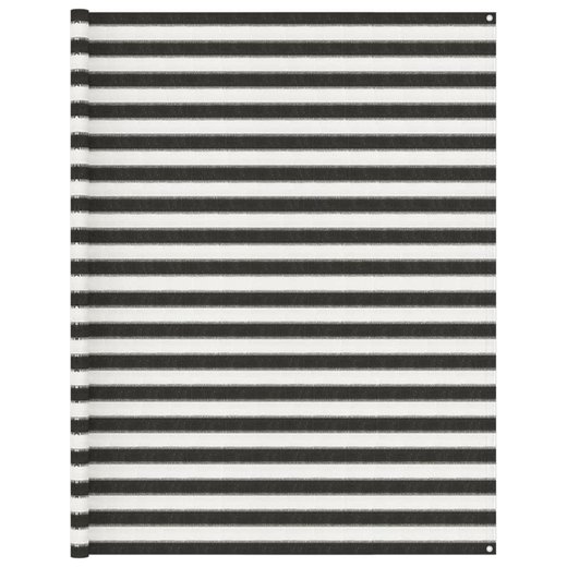 Zeltteppich 250x300 cm Anthrazit und Wei