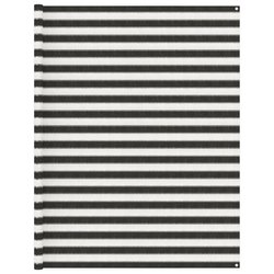 Zeltteppich 250x300 cm Anthrazit und Wei�