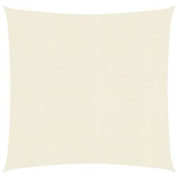 Sonnensegel 160 g/m Creme 6x6 m HDPE