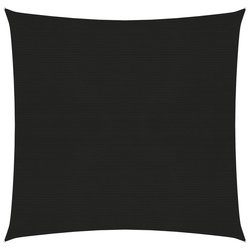 Sonnensegel 160 g/m Schwarz 7x7 m HDPE