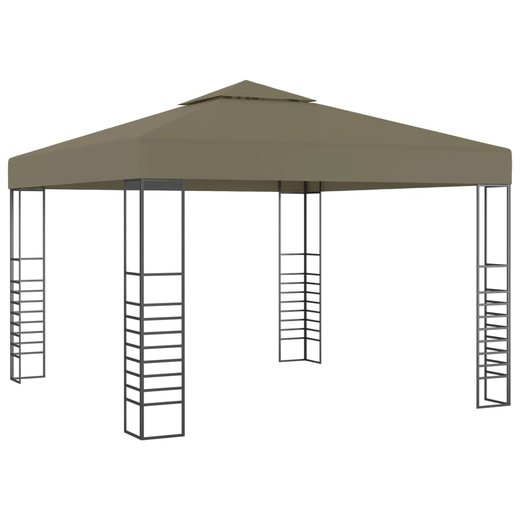 Gartenzelt 3x3 m Taupe 180 g/m