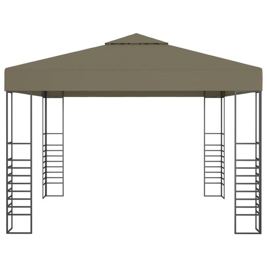 Gartenzelt 3x3 m Taupe 180 g/m