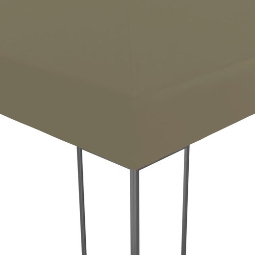 Gartenzelt 3x3 m Taupe 180 g/m