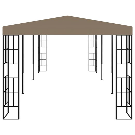 Pavillon 6x3 m Taupe