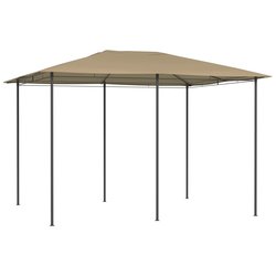 Pavillon 3x4x2,6 m Taupe 160 g/m