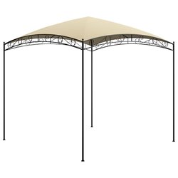 Pavillon 3x3x2,65 m Cremewei 180 g/m