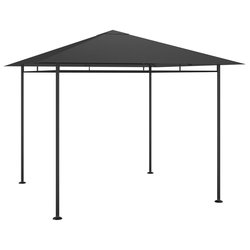 Pavillon 3x3x2,7 m Anthrazit 180 g/m