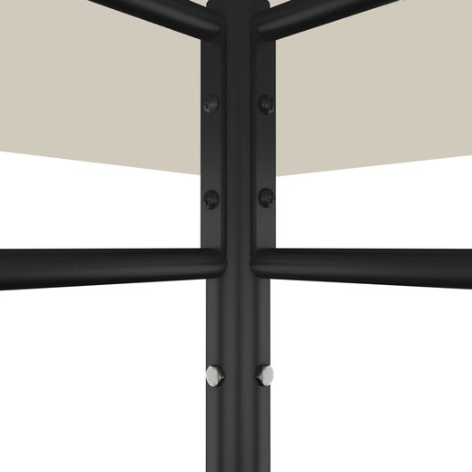 Pavillon 4x3x2,7 m Taupe 180 g/m