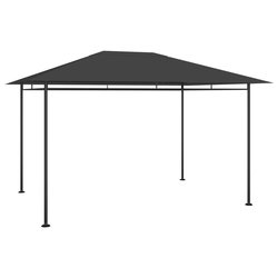 Pavillon 4x3x2,7 m Anthrazit 180 g/m
