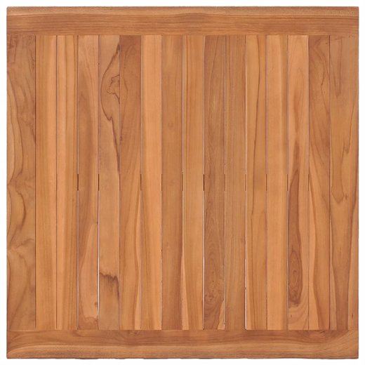Batavia-Tisch 85x85x75 cm Teak Massivholz