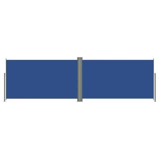 Seitenmarkise Ausziehbar Blau 180x600 cm