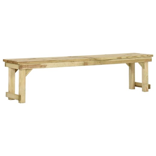 Gartenbank 180 cm Imprgniertes Kiefernholz