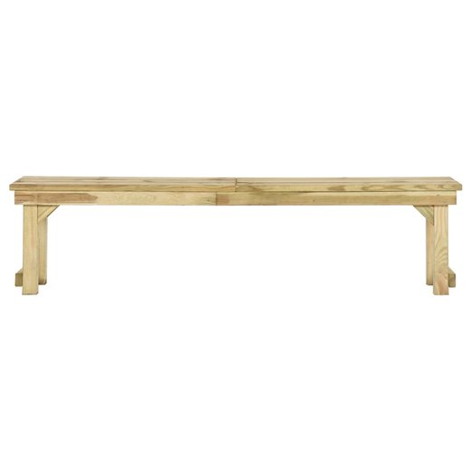 Gartenbank 180 cm Imprgniertes Kiefernholz