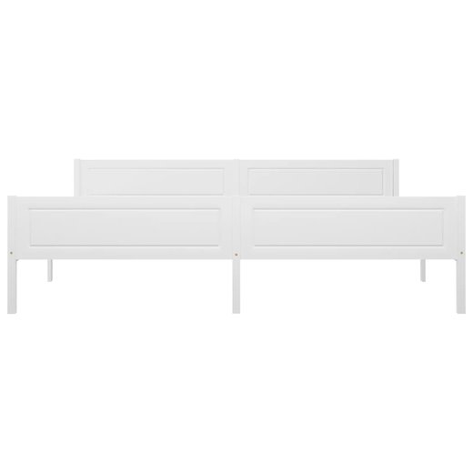 Massivholzbett Kiefer Wei 200x200 cm