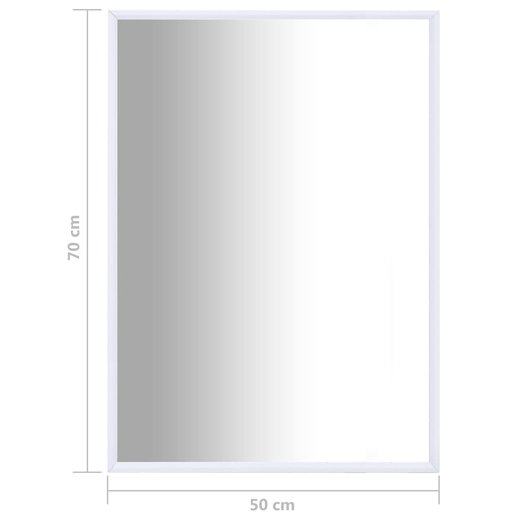 Spiegel Wei 70x50 cm