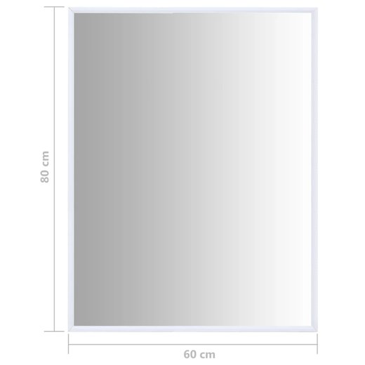 Spiegel Wei 80x60 cm