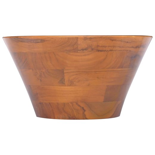 Waschbecken Massivholz Teak F40x20 cm