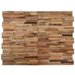 Wandverkleidung 10 Stk. 1,03 m Recyceltes Teak