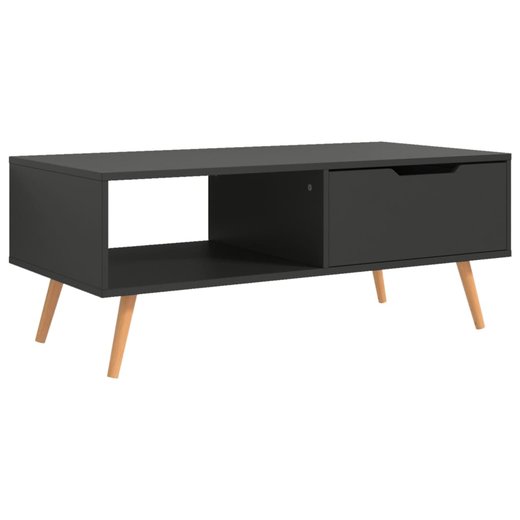 Couchtisch Grau 100x49,5x43 cm Spanplatte