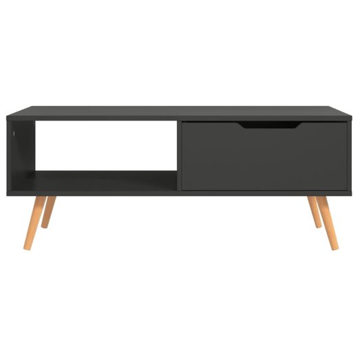 Couchtisch Grau 100x49,5x43 cm Spanplatte