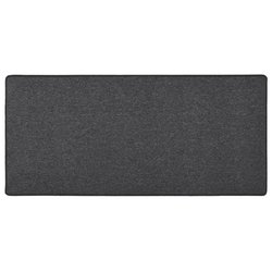 Teppichlufer Anthrazit 50x100 cm