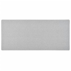 Teppichlufer Hellgrau 50x100 cm