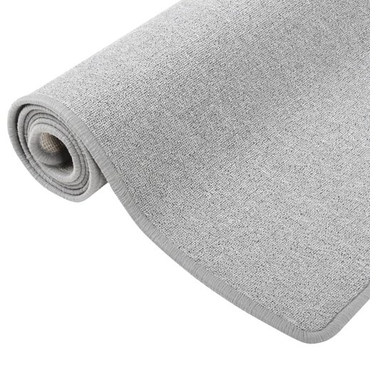 Teppichlufer Hellgrau 50x250 cm