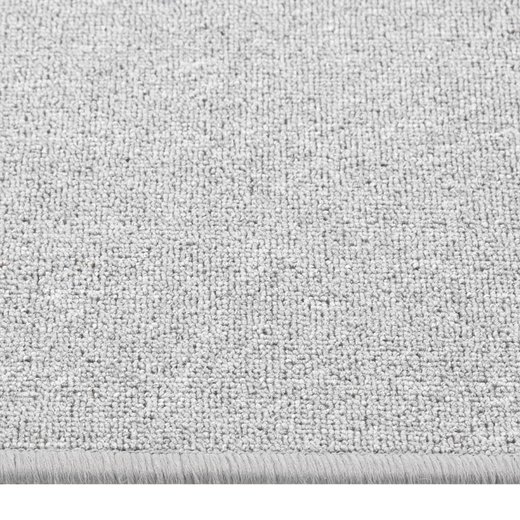 Teppichlufer Hellgrau 80x150 cm