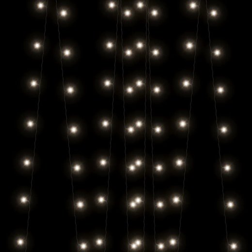 Solar-Lichterketten 2 Stk. 2x200 LED Kaltwei Indoor Outdoor