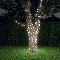 Indoor-/Outdoor-Solarlichterkette 5 Stk. 5x200 LED Kaltwei�