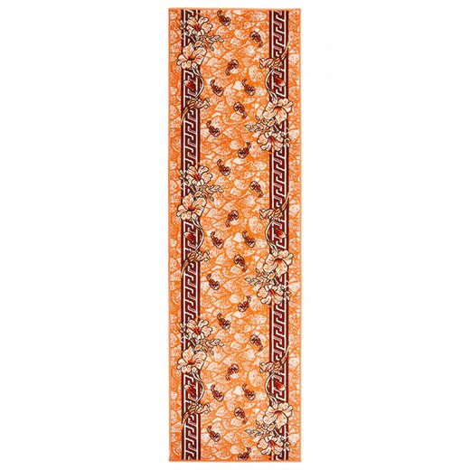 Teppichlufer BCF Terrakottarot 100x450 cm